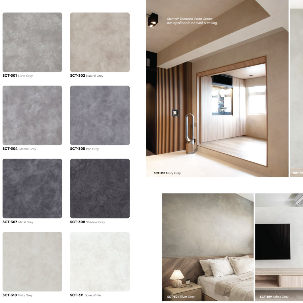 Image showcasing Matte and Smooth Textured Paint - SWC